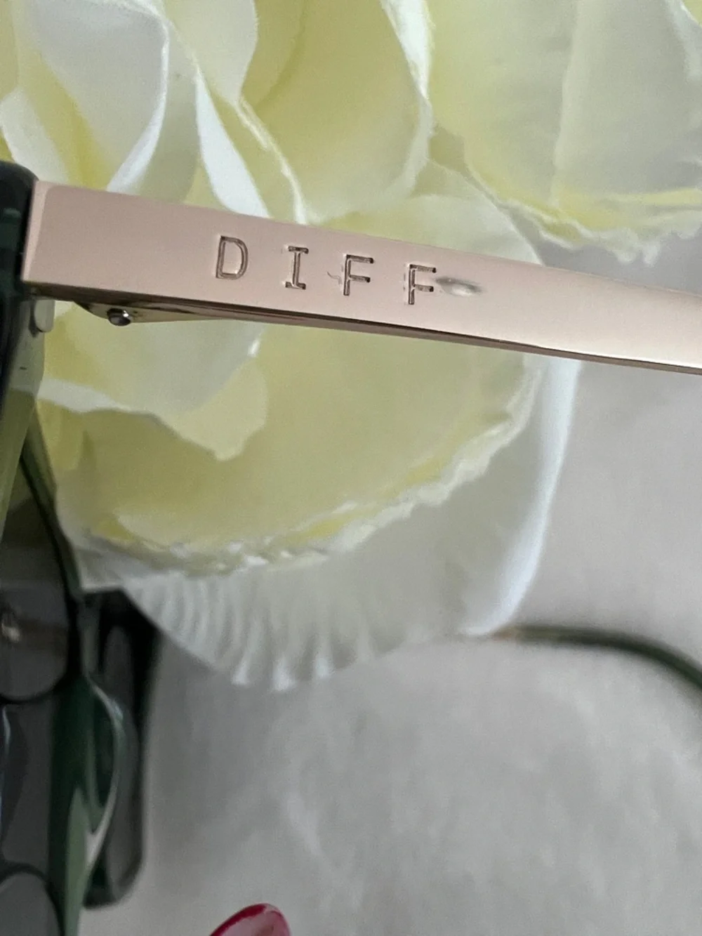 Dark Green Cat Eye Sunglasses - Women Accessories - Picture 5 of 7